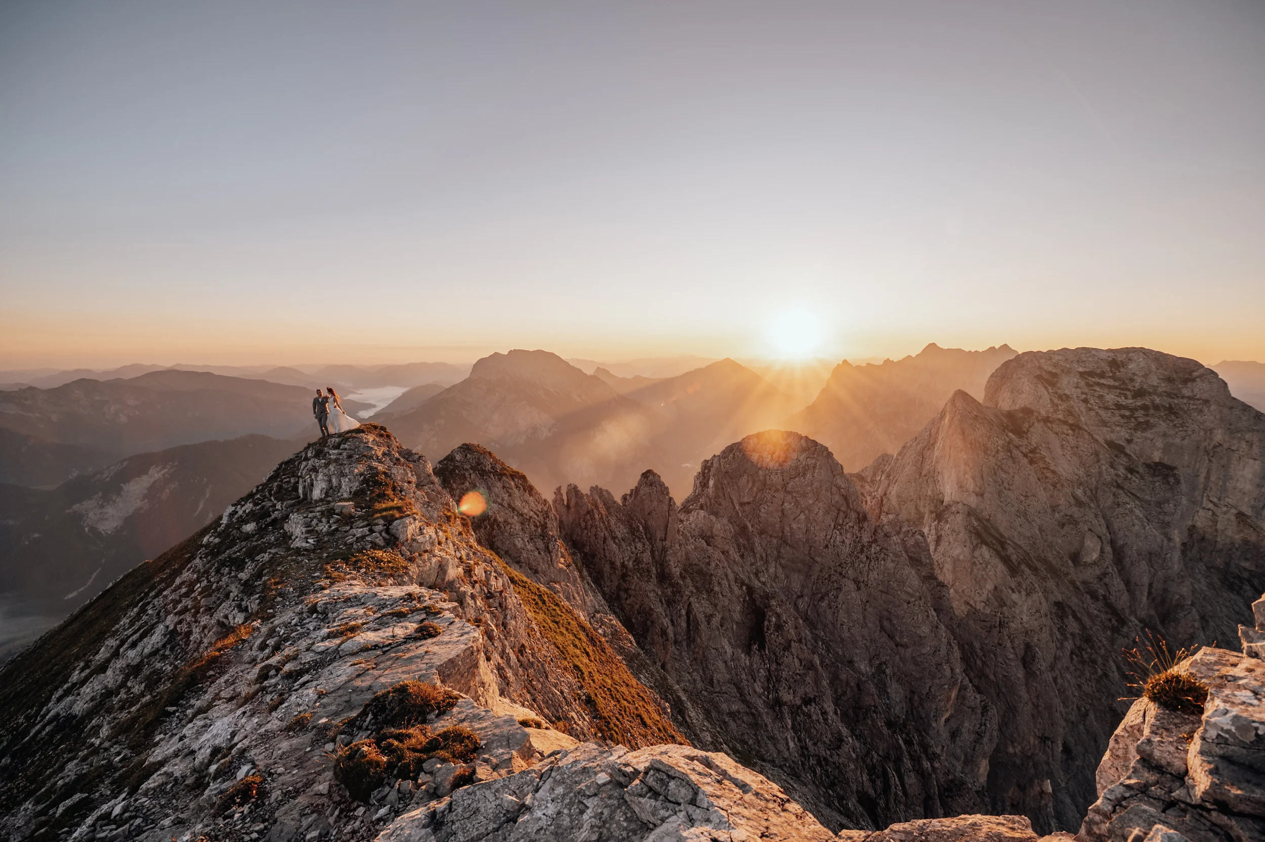 Wanderhochzeit auf 2000 Höhenmetern