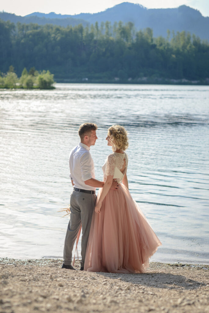 Hochzeitsfotos am Almsee