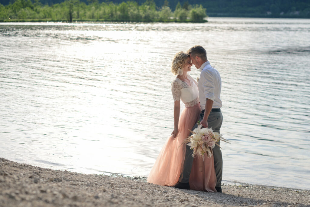 Hochzeitsfotos am Almsee