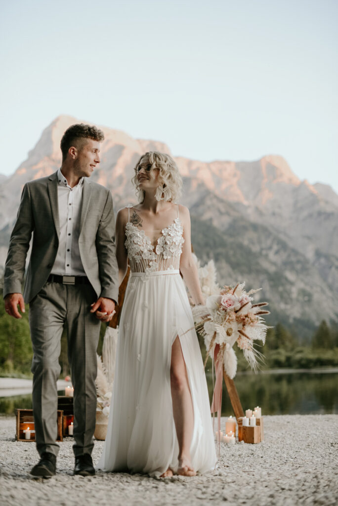 Hochzeitsfotos am Almsee