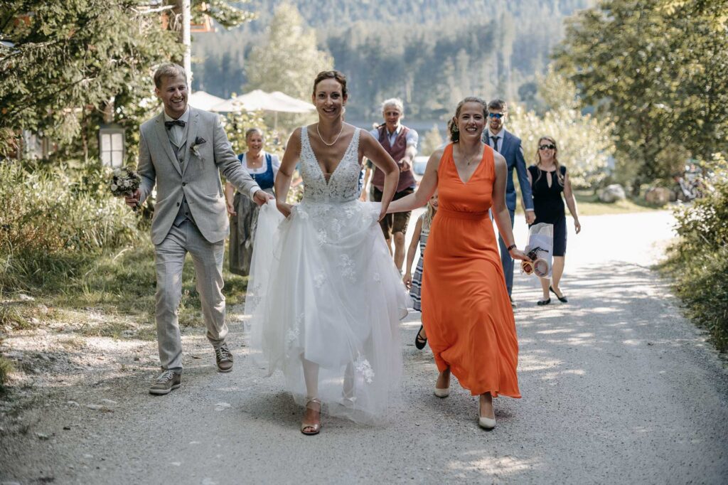 Hochzeit in der Kohlröserlhütte