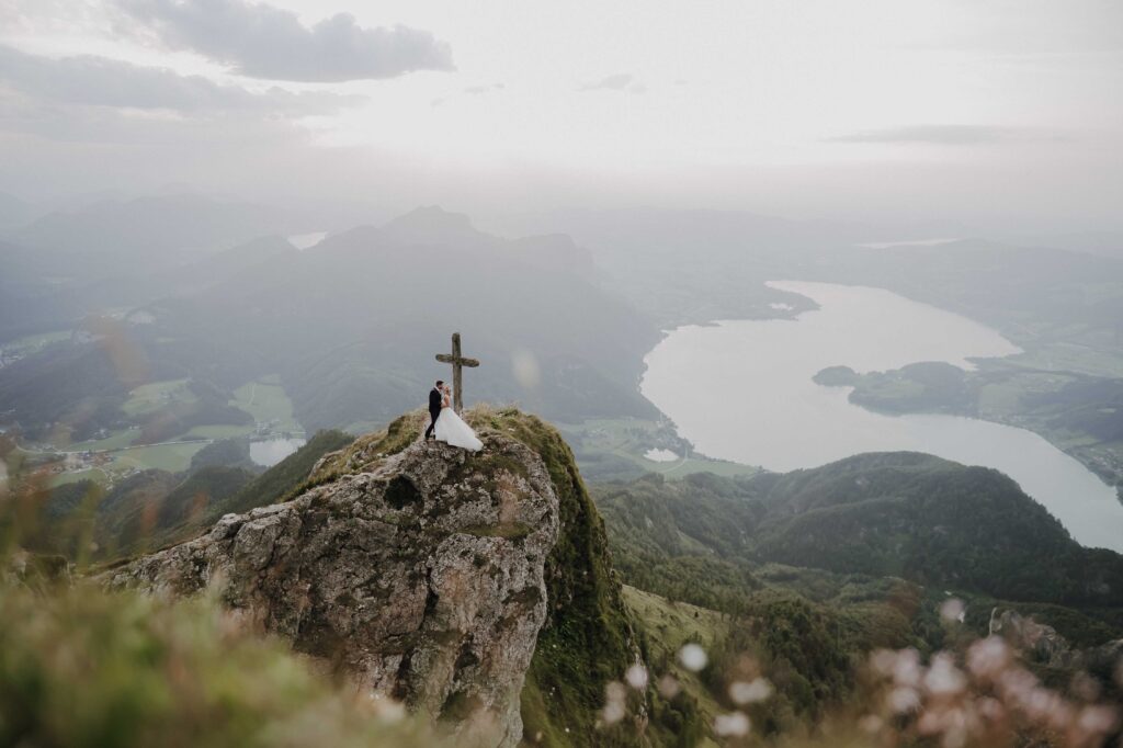 Berghochzeit in Österreich