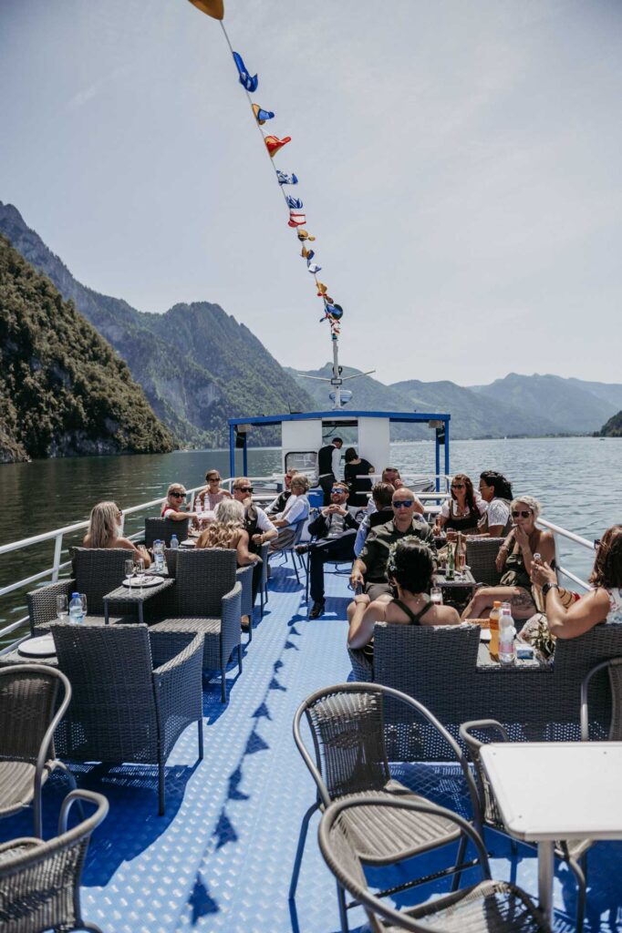 Bootsfahrt am Traunsee