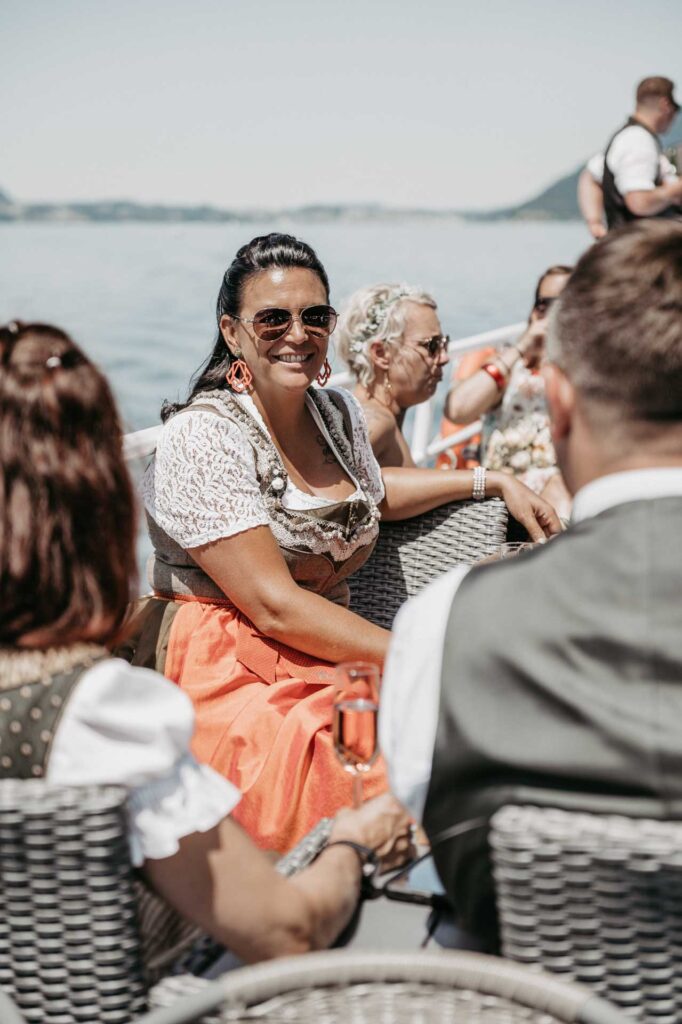 Bootsfahrt am Traunsee