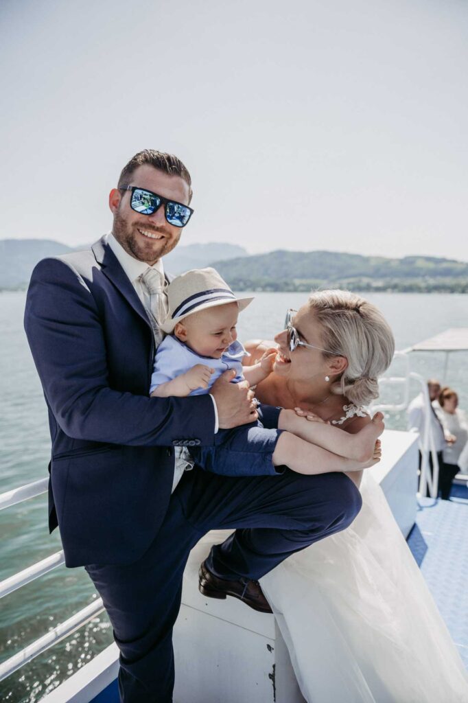 Bootsfahrt am Traunsee