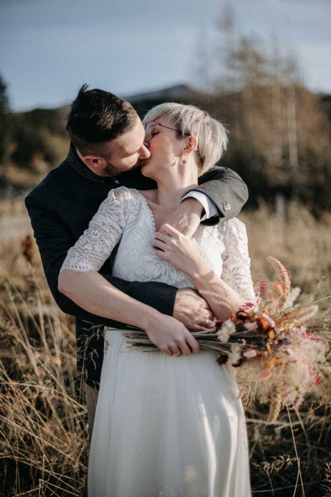 Hutterer Böden Sonnenuntergang