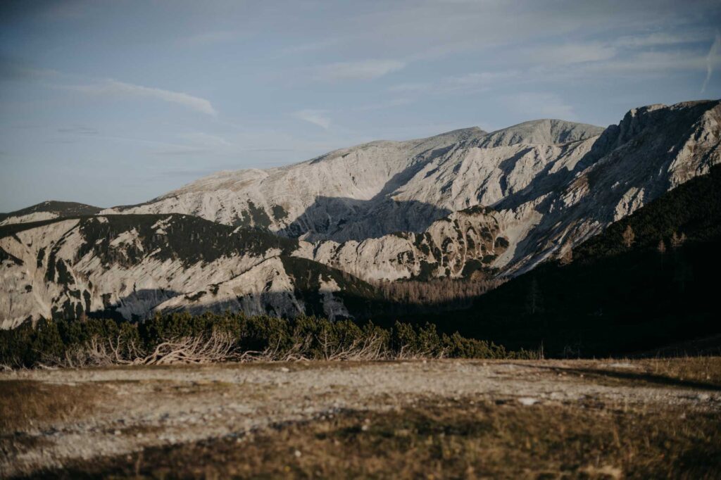 Hochzeitsfotos am Berg Höss