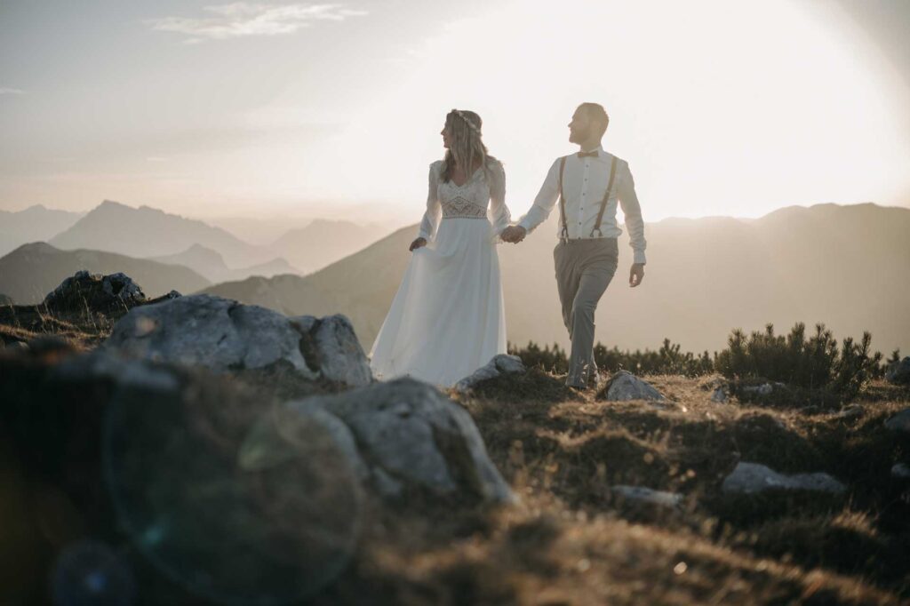 Hochzeit am Berg Oberösterreich