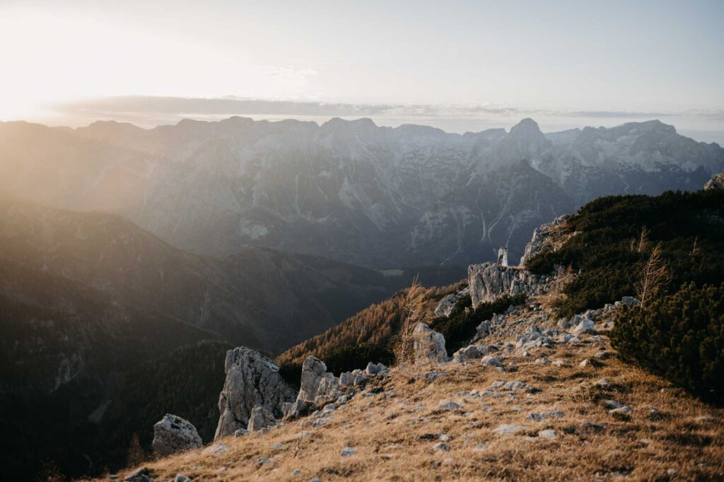 Hochzeitsfotos in den Bergen