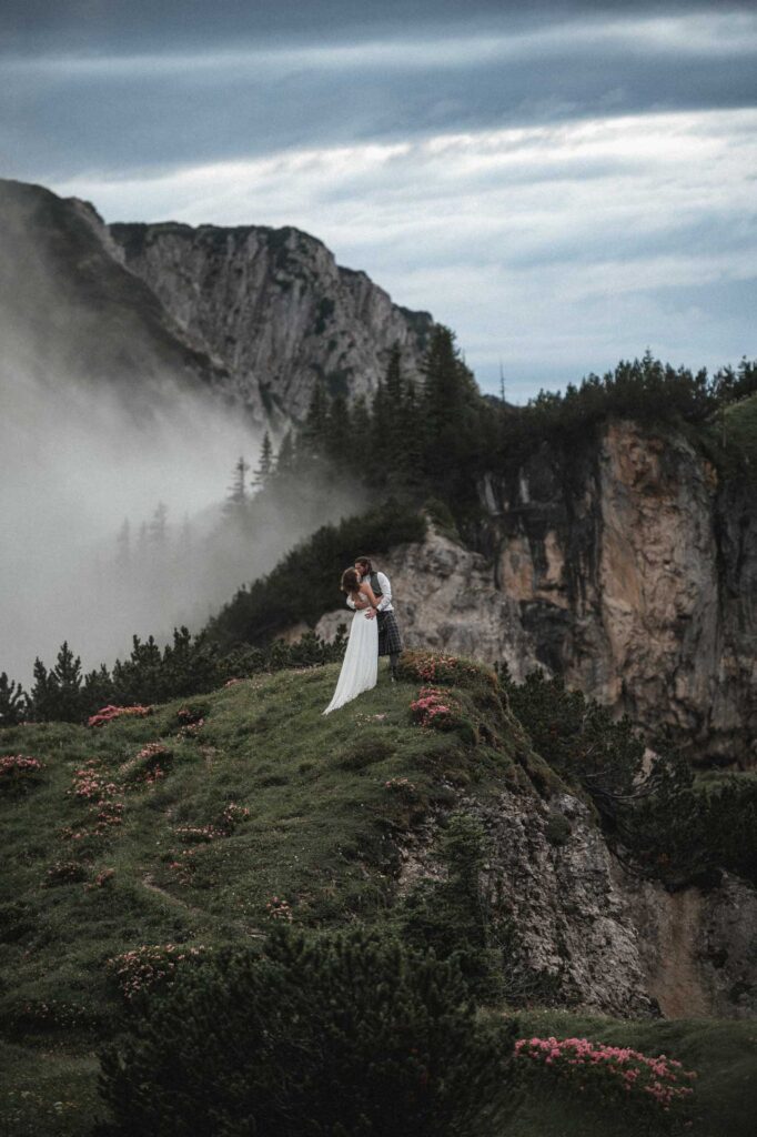 Hochzeitsfotos auf der Tauplitz