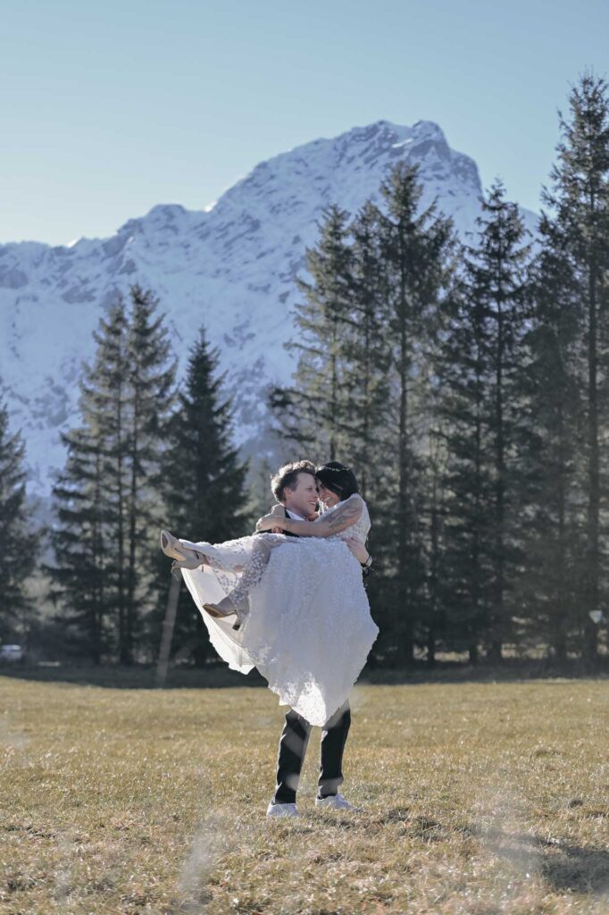 Afterwedding Fotos am Almsee