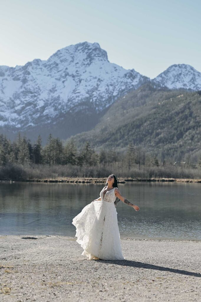 Hochzeitsfotos am Almsee