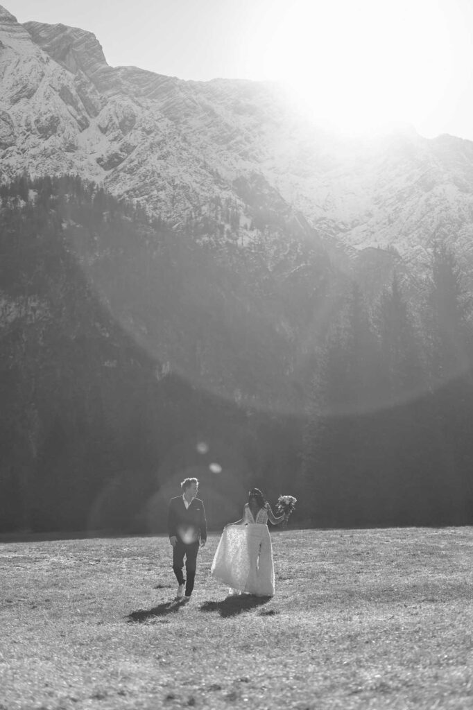 Afterwedding Fotos am Almsee