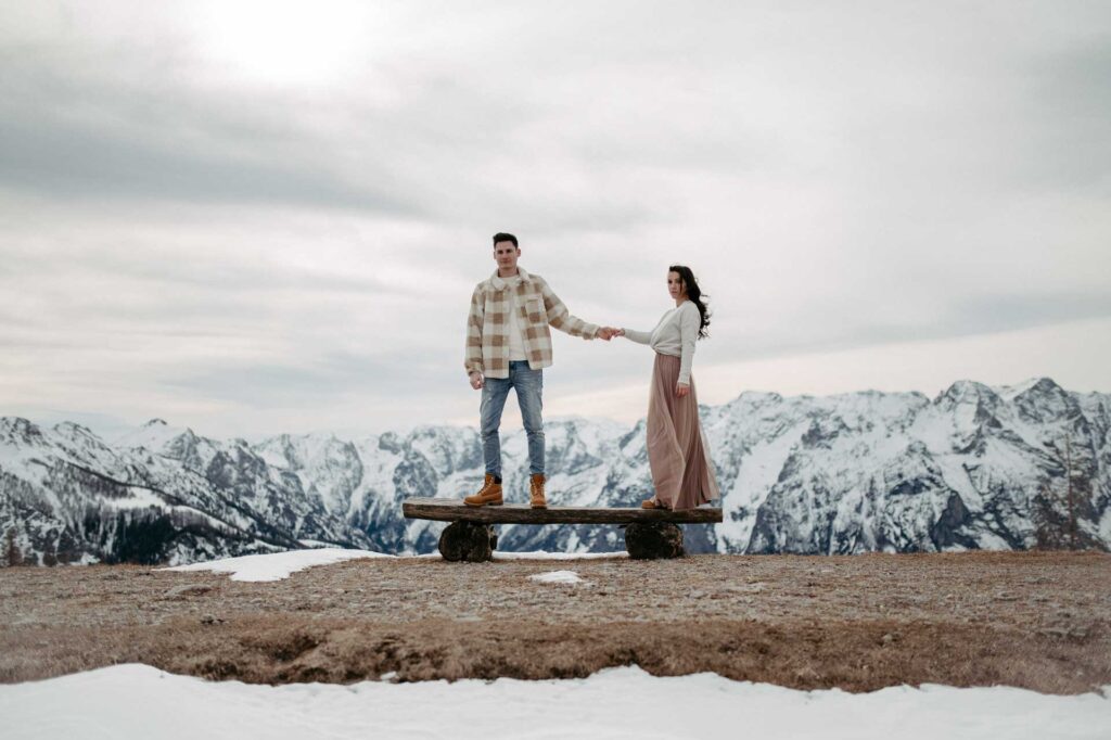 Verlobungsfotos in Hinterstoder