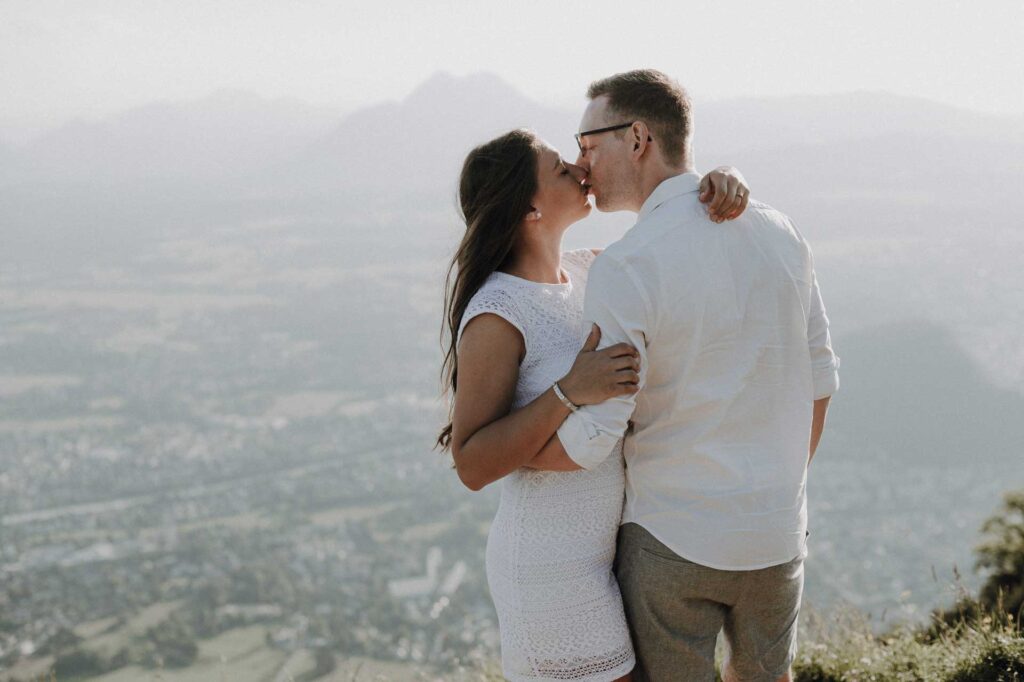 Verlobungsfotos am Gaisberg