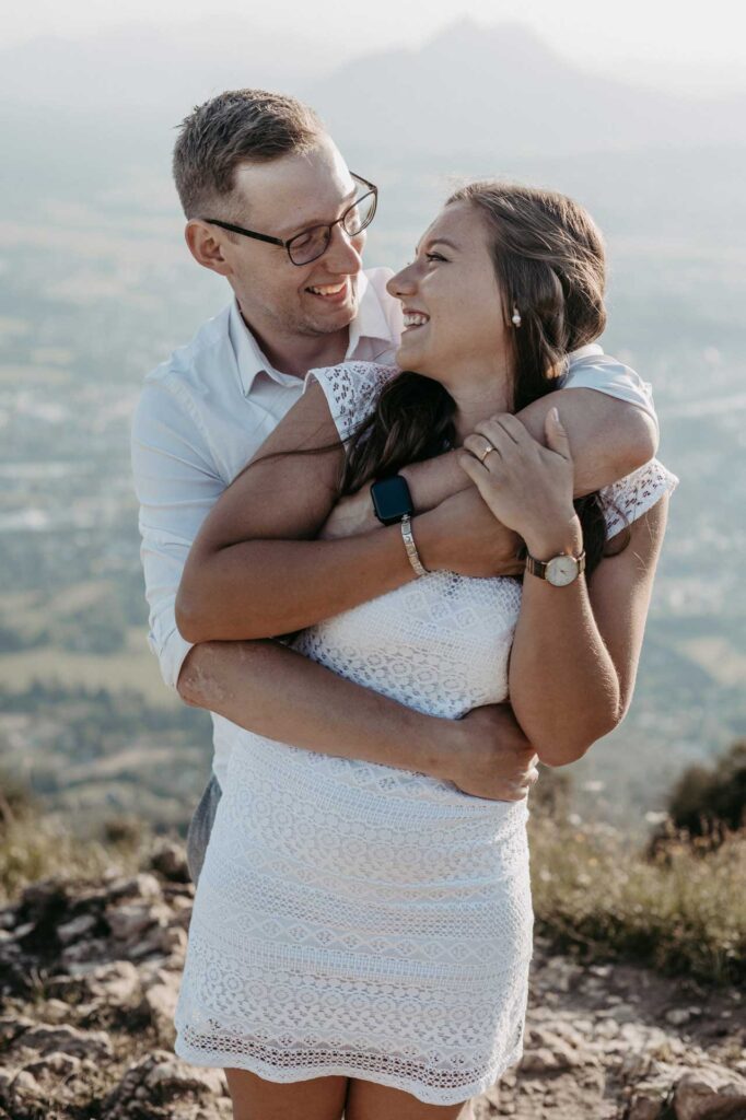 Verlobungsfotos am Gaisberg