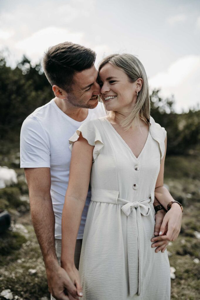 Paarfotos in der Natur