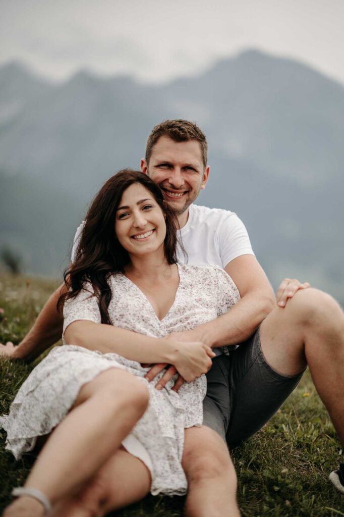 Verlobungsfotos mit Hunden