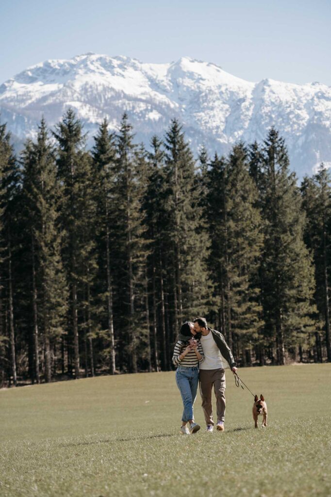 Verlobungsfotos am See