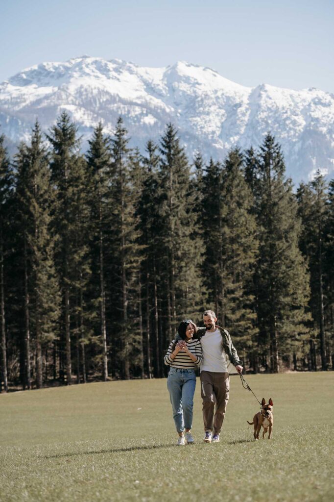 Verlobungsfotos am See