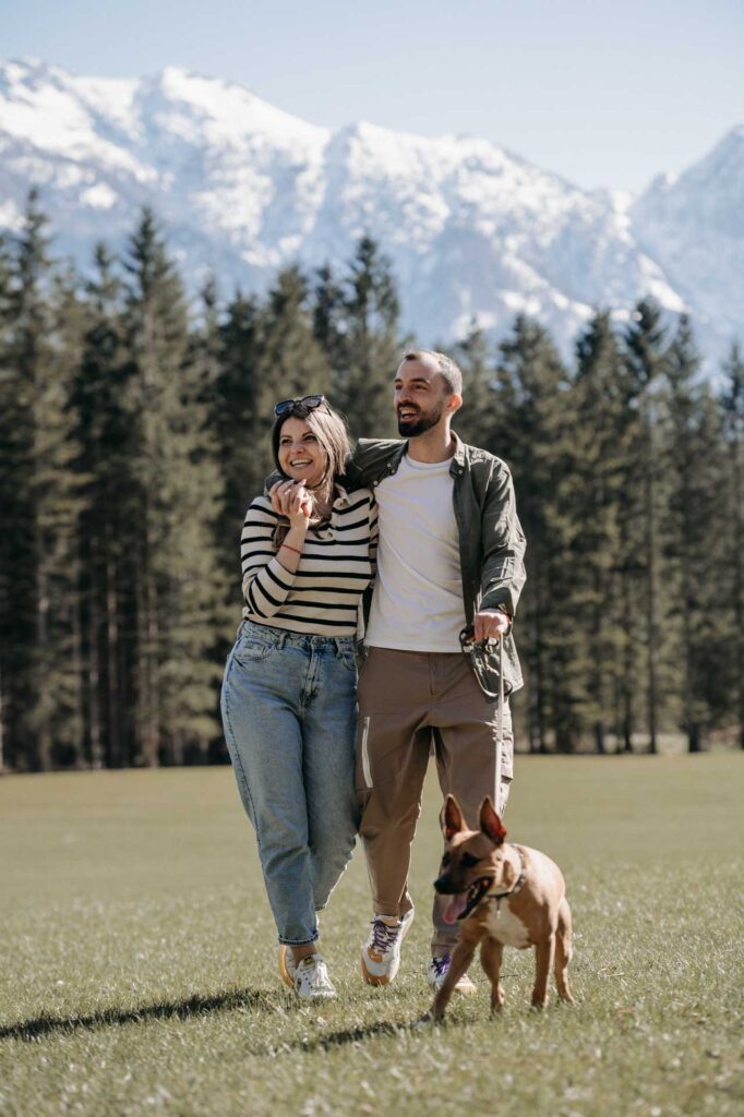 Verlobungsfotos am See