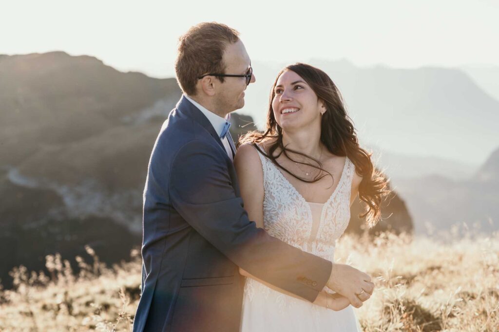 Afterwedding in den Bergen