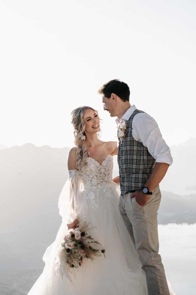 Hochzeitsfotos in den Bergen