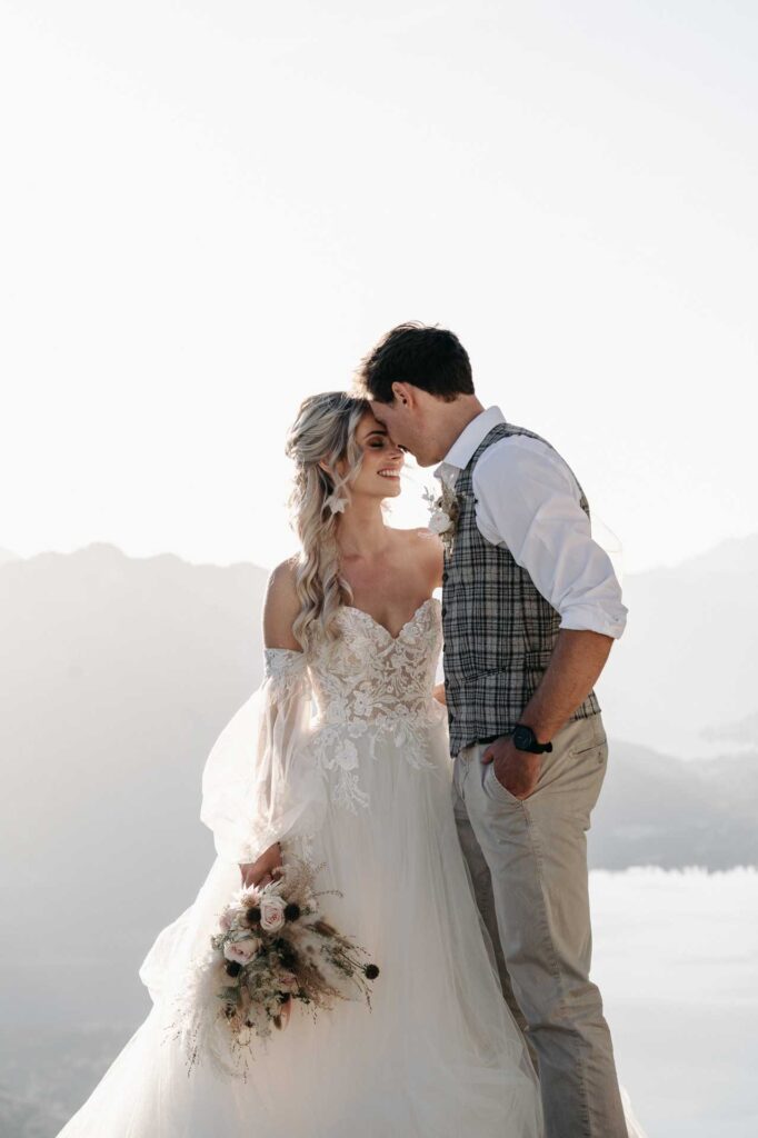 Hochzeitsfotos in den Bergen