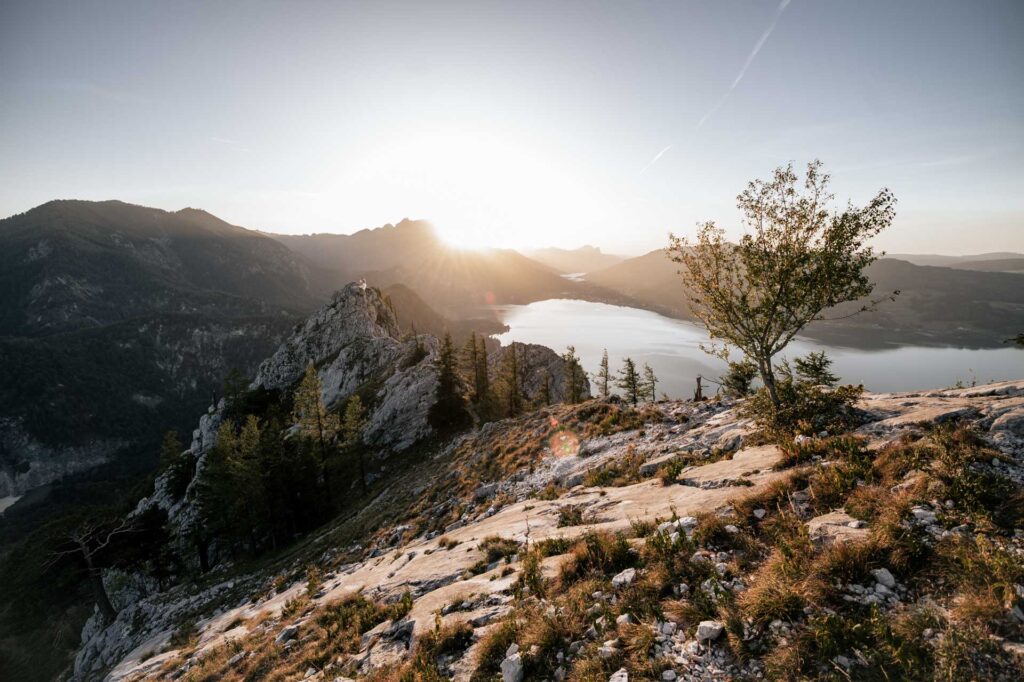 Hochzeitsfotos am Berg