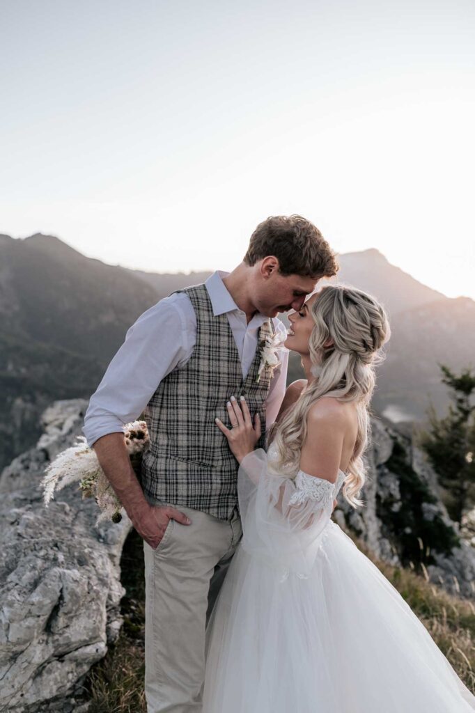 Afterwedding in den Bergen