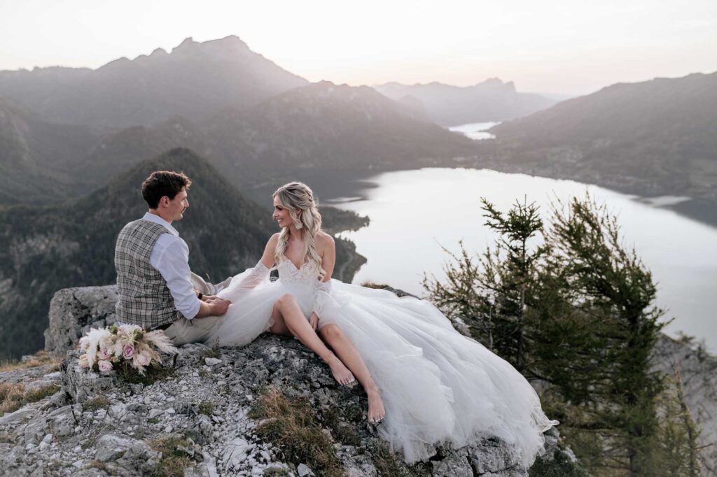 Afterwedding in den Bergen