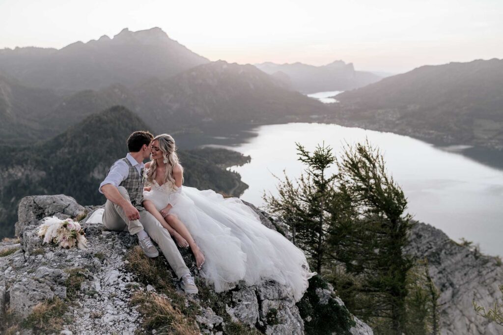 Afterwedding in den Bergen