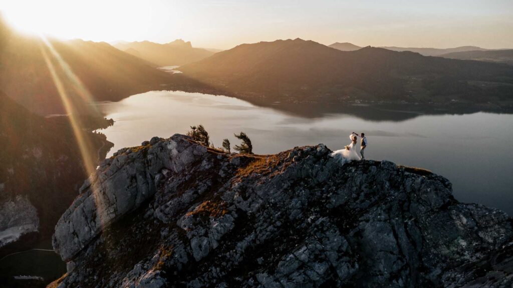 Afterwedding in den Bergen