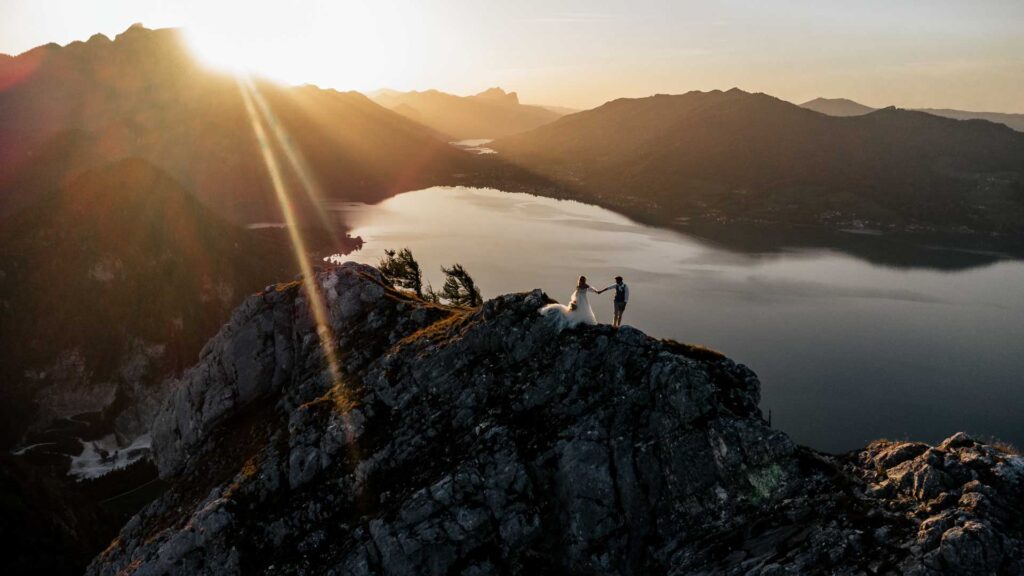 Afterwedding in den Bergen