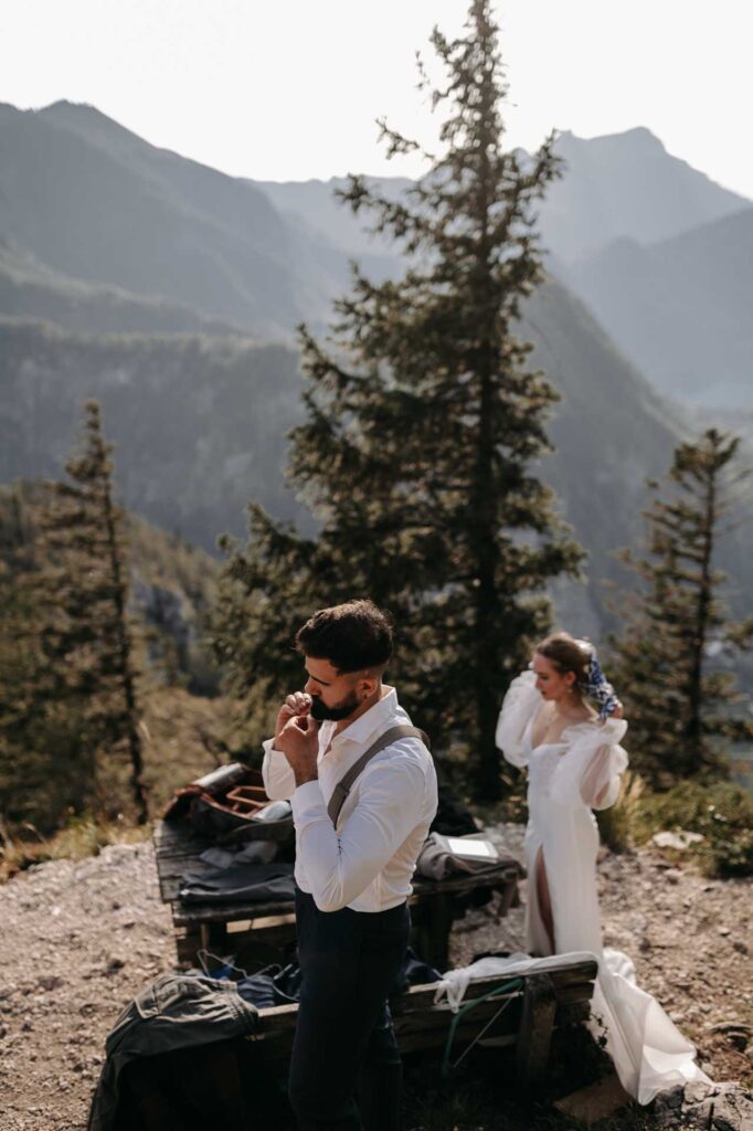 Afterwedding am Berg