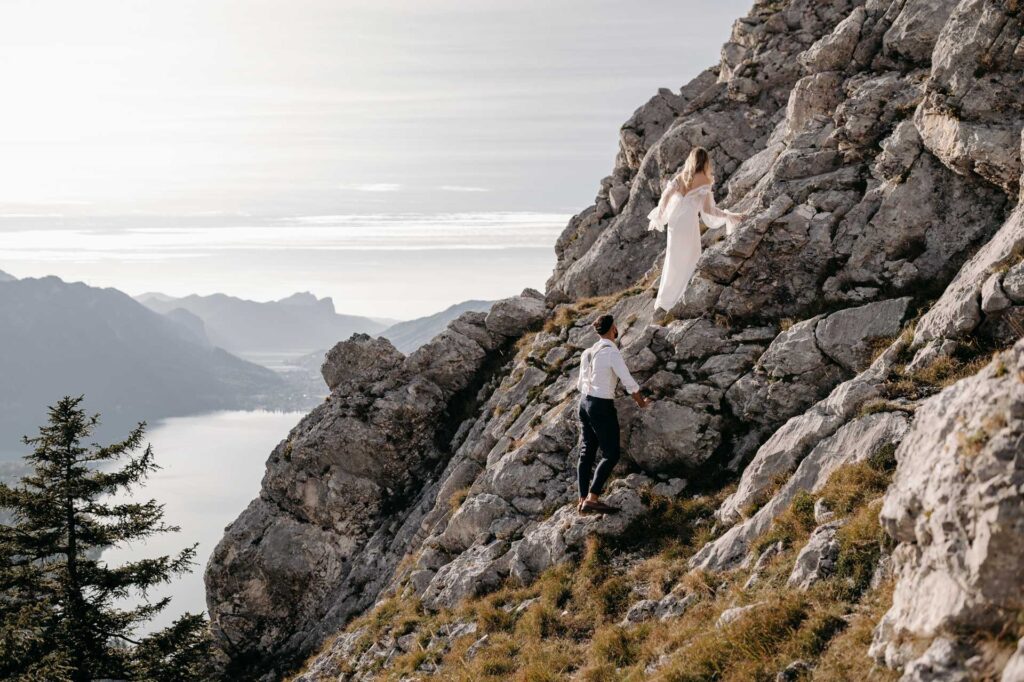 Afterwedding am Berg