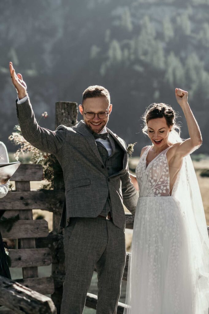 Elopement in den Bergen