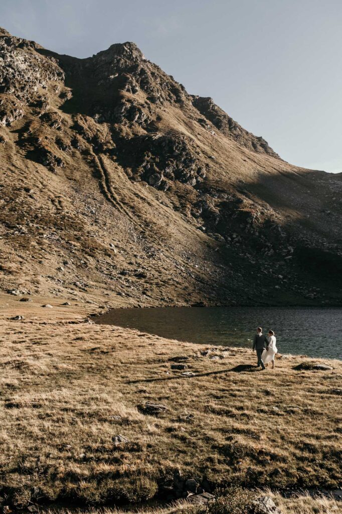 Elopement in Österreich in den Bergen