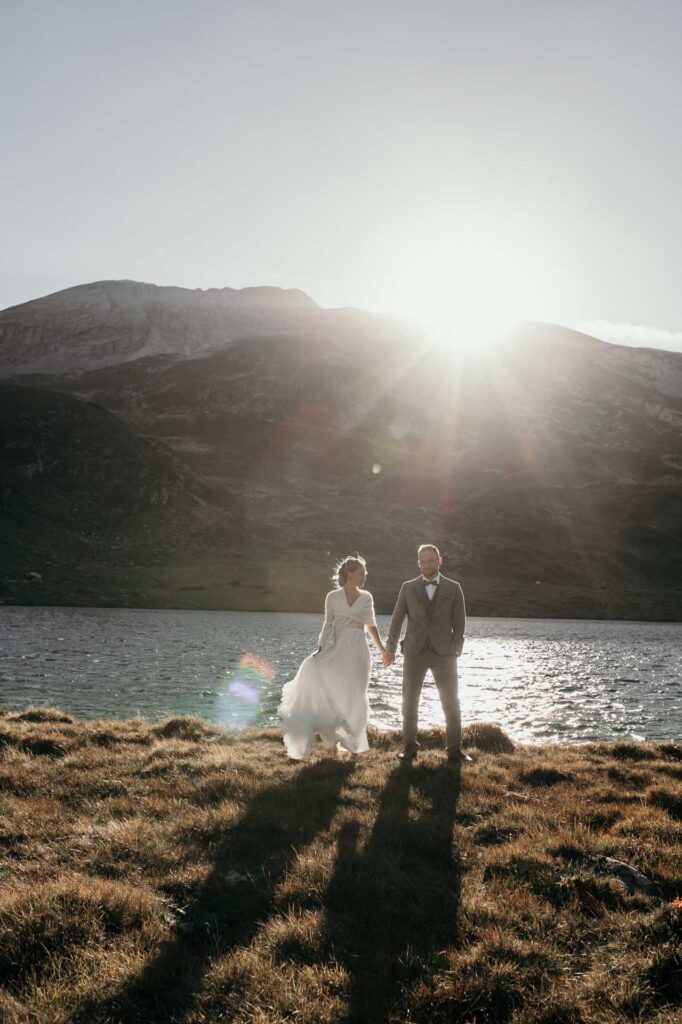 Elopement in Österreich in den Bergen