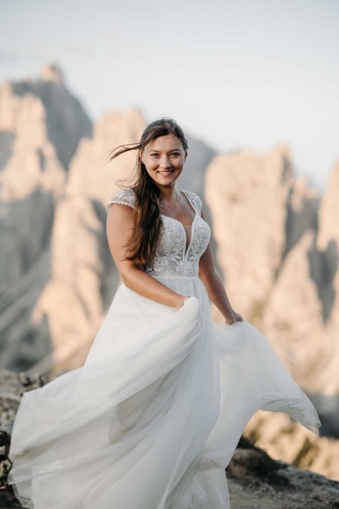 Afterwedding Shooting in den Bergen