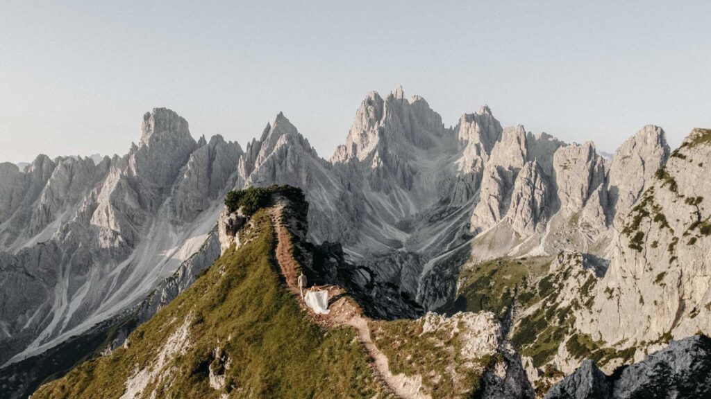 Afterwedding Shooting in den Bergen