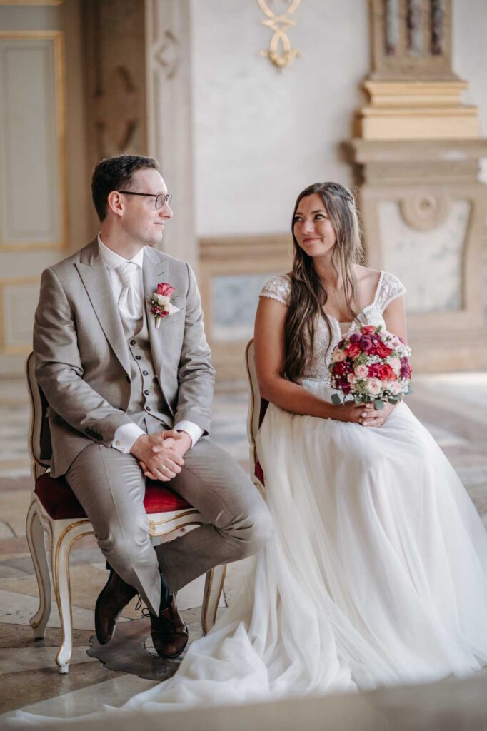 Hochzeit im Schloss Mirabell