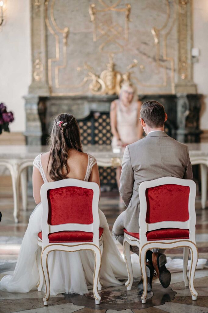 Hochzeit im Schloss Mirabell