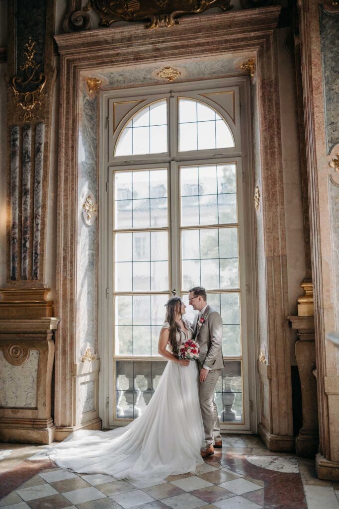 Hochzeit im Schloss Mirabell