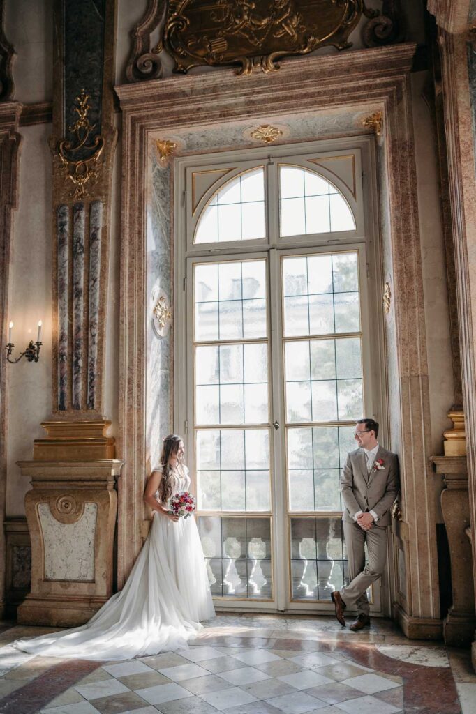 Hochzeit im Schloss Mirabell
