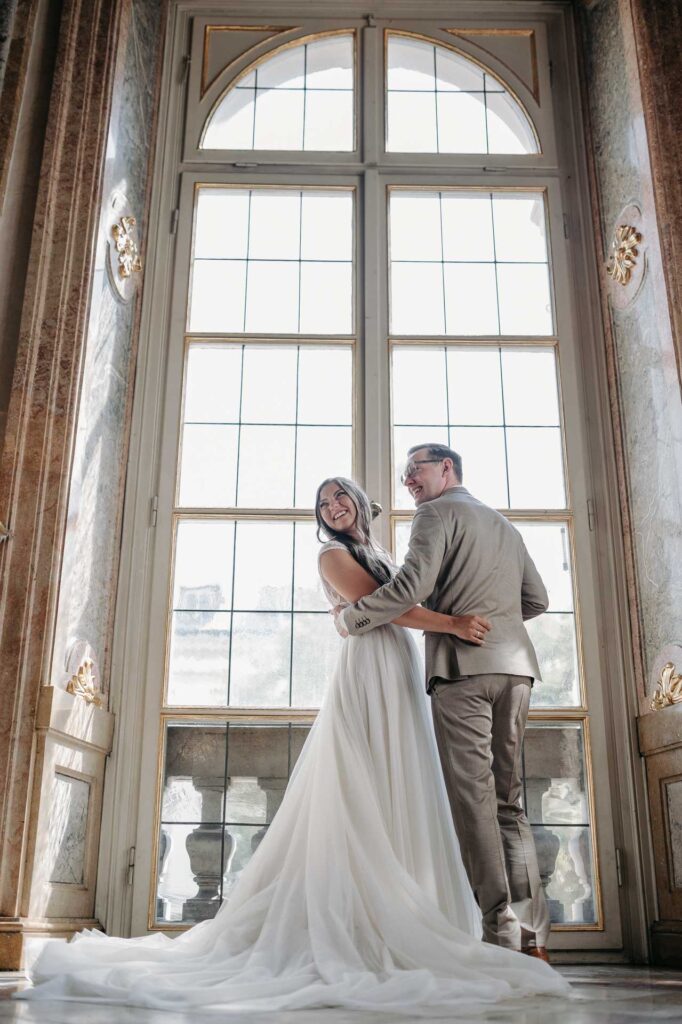 Hochzeit im Schloss Mirabell