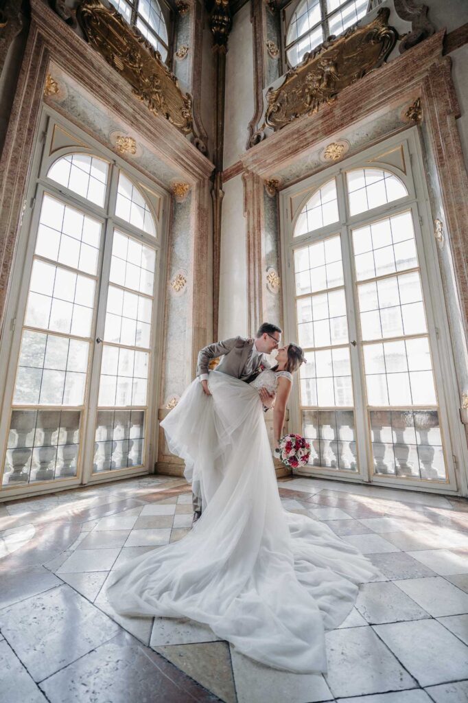 Hochzeit im Schloss Mirabell