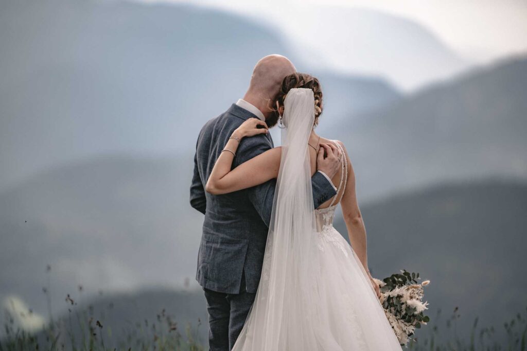 Hochzeitsfotos auf der Steinbockalm
