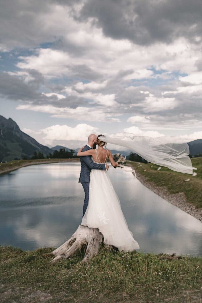 Hochzeitsfotos auf der Steinbockalm