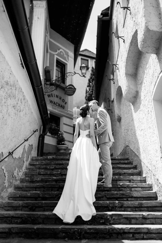 Elopement in den Bergen in Österreich